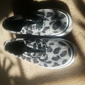 Vans Platform Leopard Print women's 7